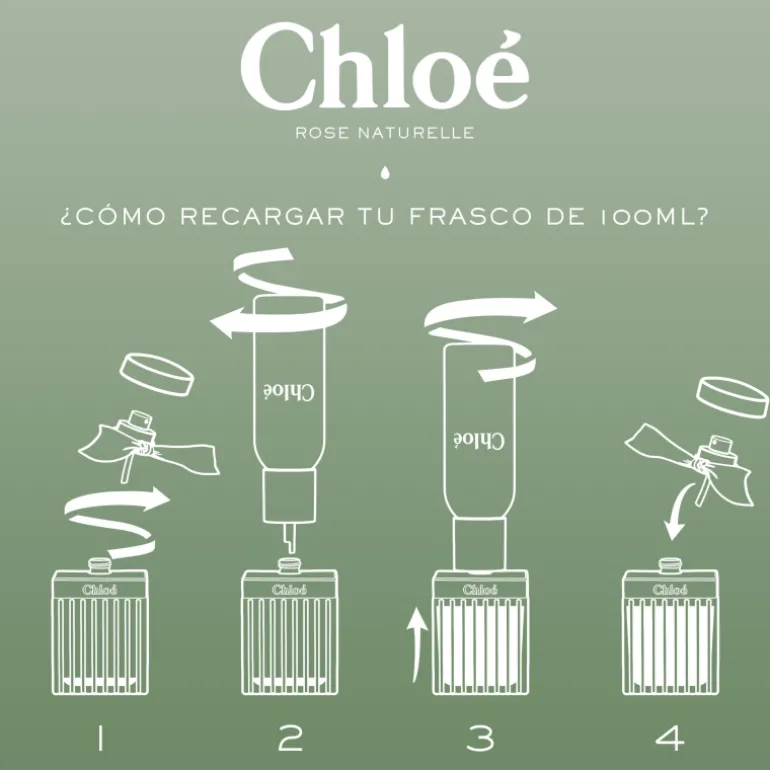 Chloé Rose Naturelle Eau de Parfum Vaporisateur