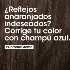 Chroma Crème Shampooing neutralisant pour les tons orangés