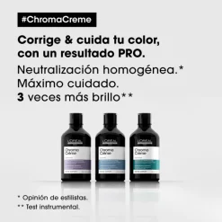 Chroma Crème Shampooing neutralisant pour les tons orangés