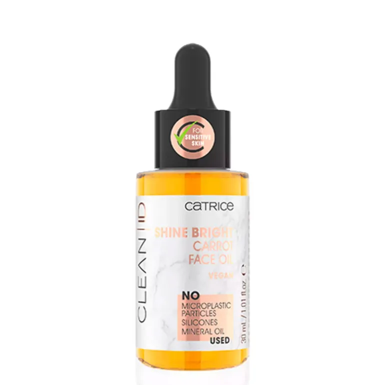 Clean Id Shine Bright Huile De Carotte Pour Le Visage