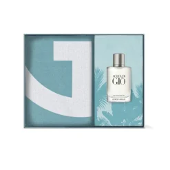 Coffret Acqua di Giò Eau de Toilette et Serviette de Plage