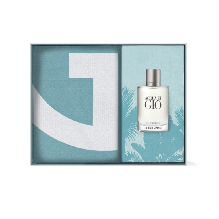 Coffret Acqua di Giò Eau de Toilette et Serviette de Plage