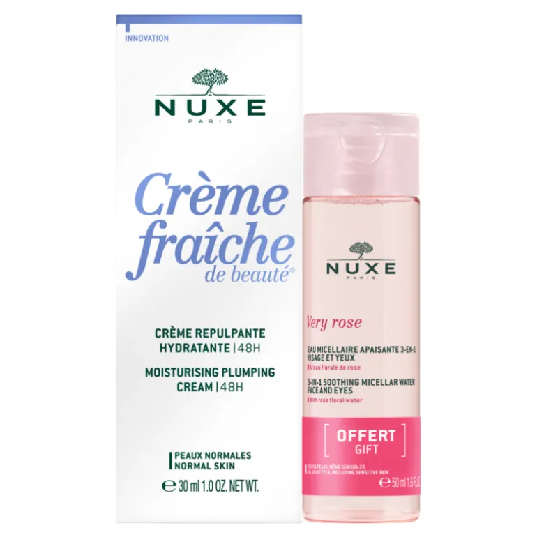 Coffret Crema Repulpante Hidratante 48h Crème Fraîche De Beauté