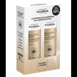 Coffret Crème solaire UV Cellulaire-Protect spf50+ Promo -50% sur le deuxième article