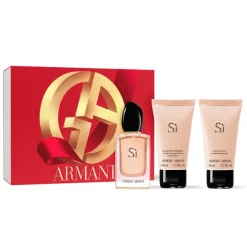 COFFRET DE NOËL SÌ EAU DE PARFUM LOTION CORPORELLE ET SHOWER GEL