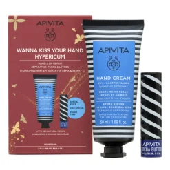 Coffret de réparation de la crème pour les mains et les lèvres