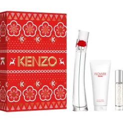 Coffret Flower By Kenzo Eau de Parfum & Travel Spray & Body Milk