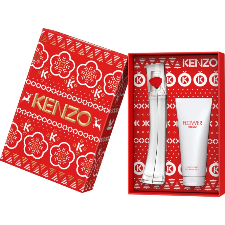 Coffret Flower By Kenzo Eau de Parfum & Body Milk