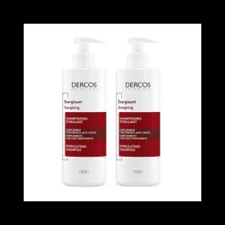 DERCOS DUPLO SHAMPOOING STIMULANT 400ML X 2