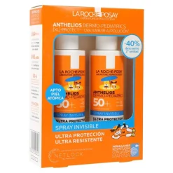 DUPLO ANTHELIOS SPRAY INVISIBLE SPF50+ 200ml x 2