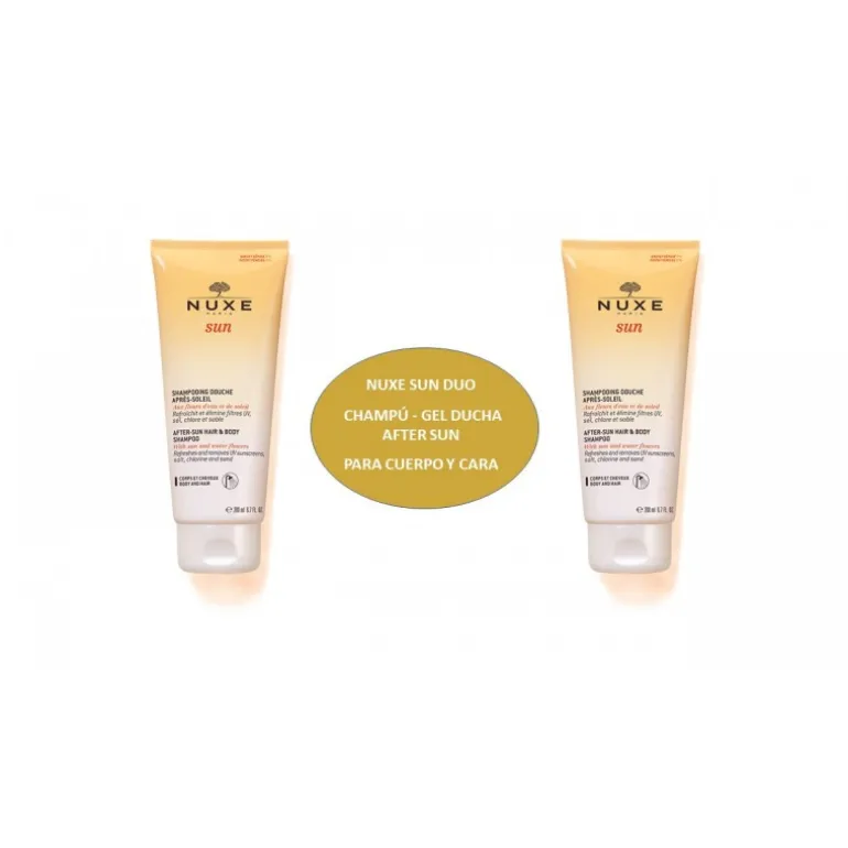 Duplo Shampooing Après-Soleil Pour Le Corps Et Les Cheveux Nuxe Sun