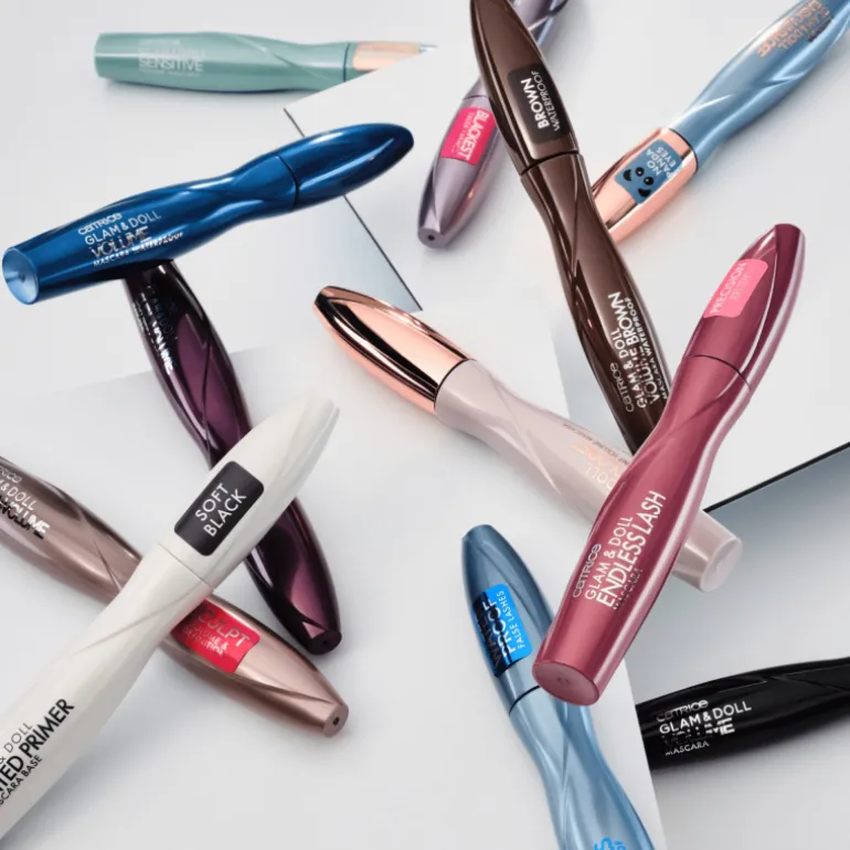 Glam & Doll Volume Brown Mascara Waterproof