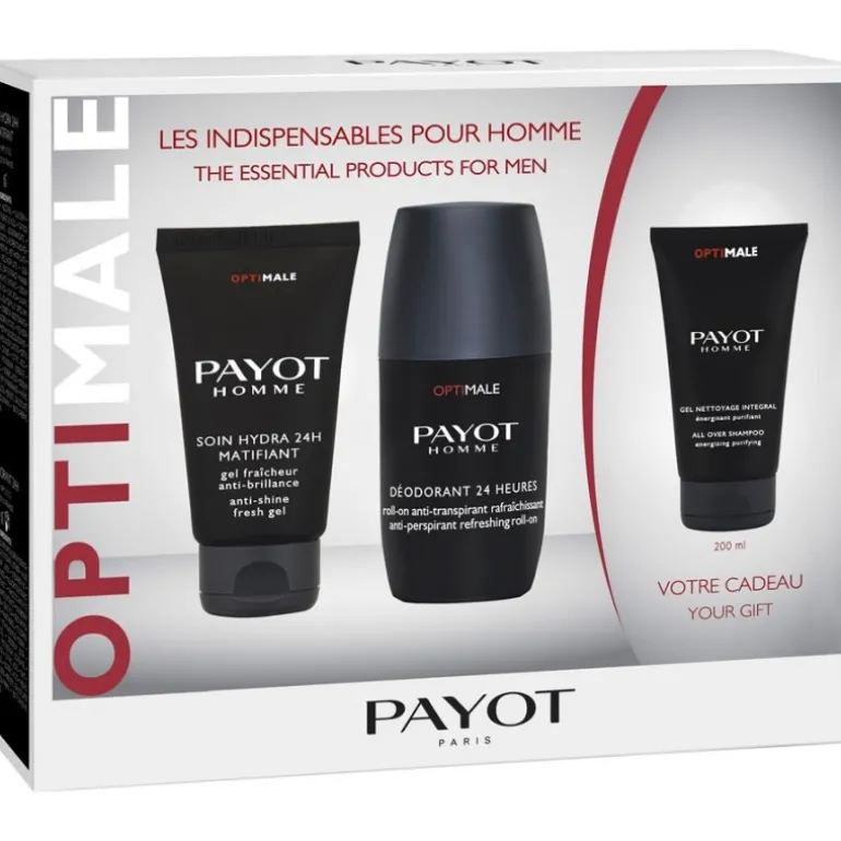 Homme Optimale Coffret Matifiant 50 ml + Gel + Déodorant