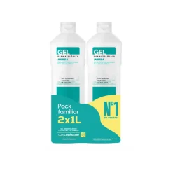 INIBSA Gel Dermatologic  Paquet d'économies 1 Litre x 2 unités