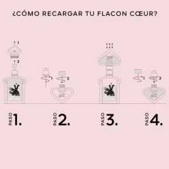 La Petite Robe Noire Le Flacon Coeur Eau de Parfum Rechargeable