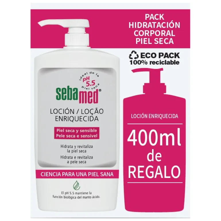 LOTION ENRICHIE PACK 1L + CADEAU 400ML