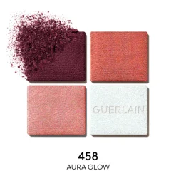 OMBRES G 458 AURA GLOW OMBRES À PAUPIÈRES EN 4 TEINTES EN ÉDITION LIMITÉE