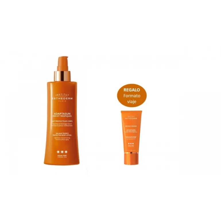 Pack Adpatasun leche corporal 200ml + REGALO Bronz repair 15ml