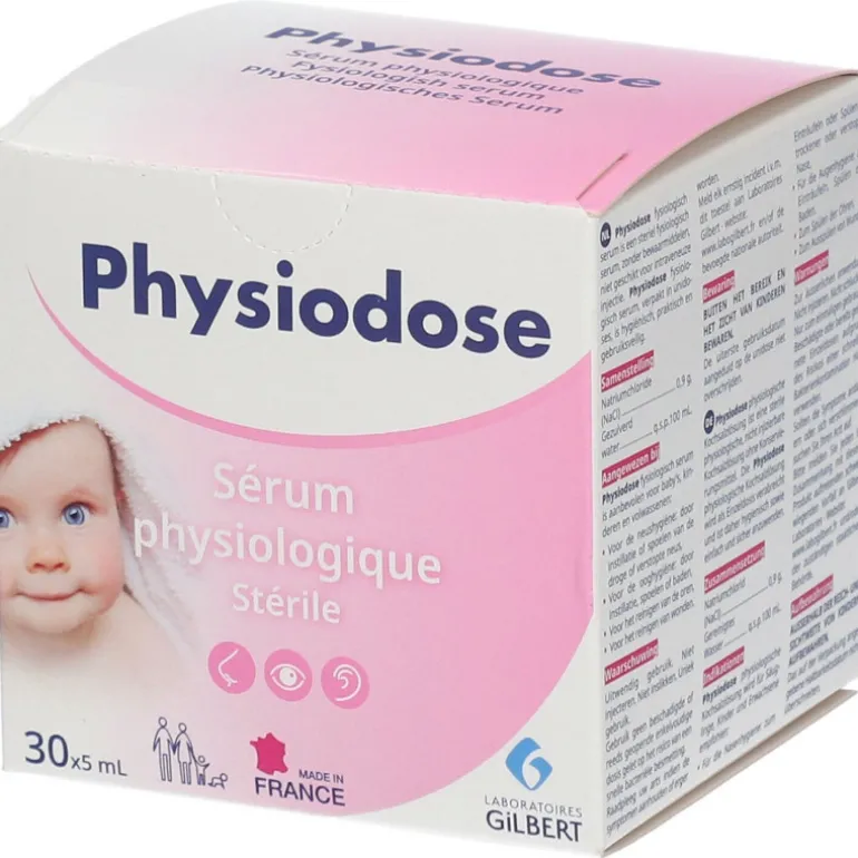 PHYSIODOSE SÉRUM PHYSIOLOGIQUE 30 X 5 ML