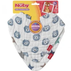 PK 2 BANDANAS REVERSIBLES MUSELINA NUBY