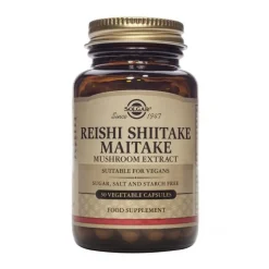 REISHI SHIITAKE MAITAKE Cápsulas Vegetales