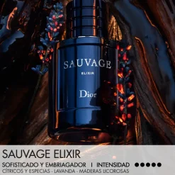 SAUVAGE ELIXIRElixir - notes épicées, fraîches et boisées