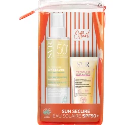 SET SUN SECURE EAU SOLAIRE SPF50+ 200ML + TOPIALYSE HUILE 55ML