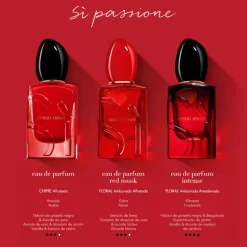 Si Passione Red Musk Parfum pour Femme de Giorgio Armani