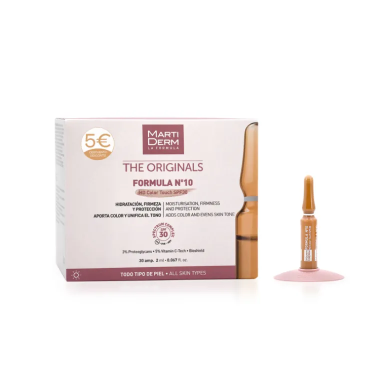 THE ORIGINALS FORMULA Nº 10 COLOUR SPF30 AMPOULES + 5€ DE RÉDUCTION