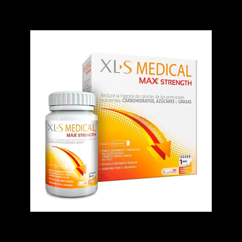 XLS MEDICAL MAX STRENGTH 120 CÁPSULAS